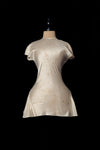 Mutedance 25 Spring/Summer Flower-dyed Short-sleeved Tunic Top MD-MD25SS11-HOARY MD25SS09